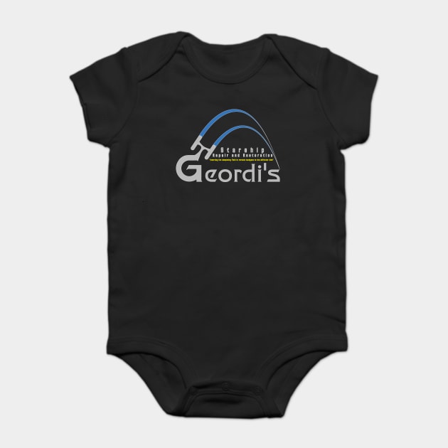 Geordi's Repair Baby Bodysuit by TroytlePower